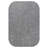 Montalvo Modern Minimalist Radius Corner Solid Gray Indoor/Outdoor Rug-1494374061