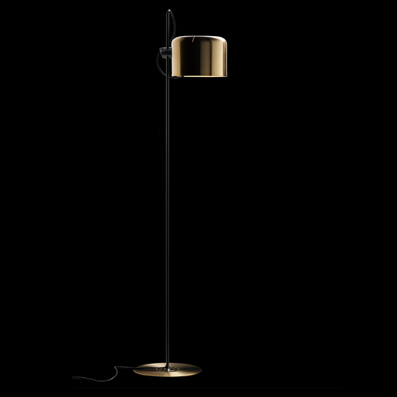 Coupé 55" Floor Lamp, Gold