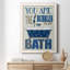 «Bubble Bath», art textuel sur toile-1581097761-1581097762