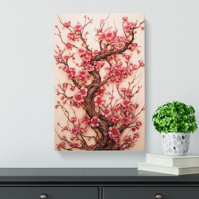 Cherry Blossom Tree Nouveau - Print
