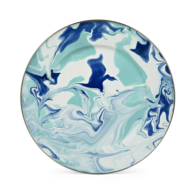 Lagoon Enamelware Chargers