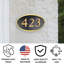 Plaque d'adresse murale sur 1 ligne Ferris-23384037