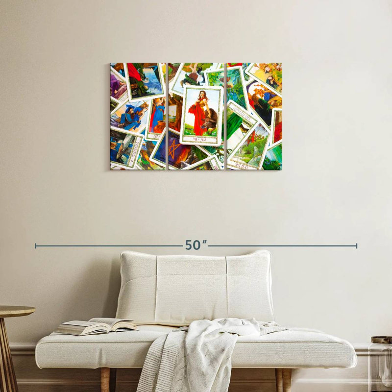 Adella Reading Tarot Cards, 20" H x 33" W