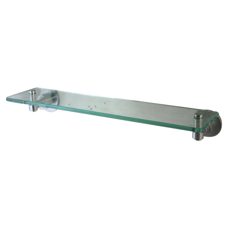 Tablette murale Arviso, 22 po, Chrome poli