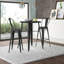 Ensemble de table de bar intérieur / extérieur en métal Toquerville-22243632