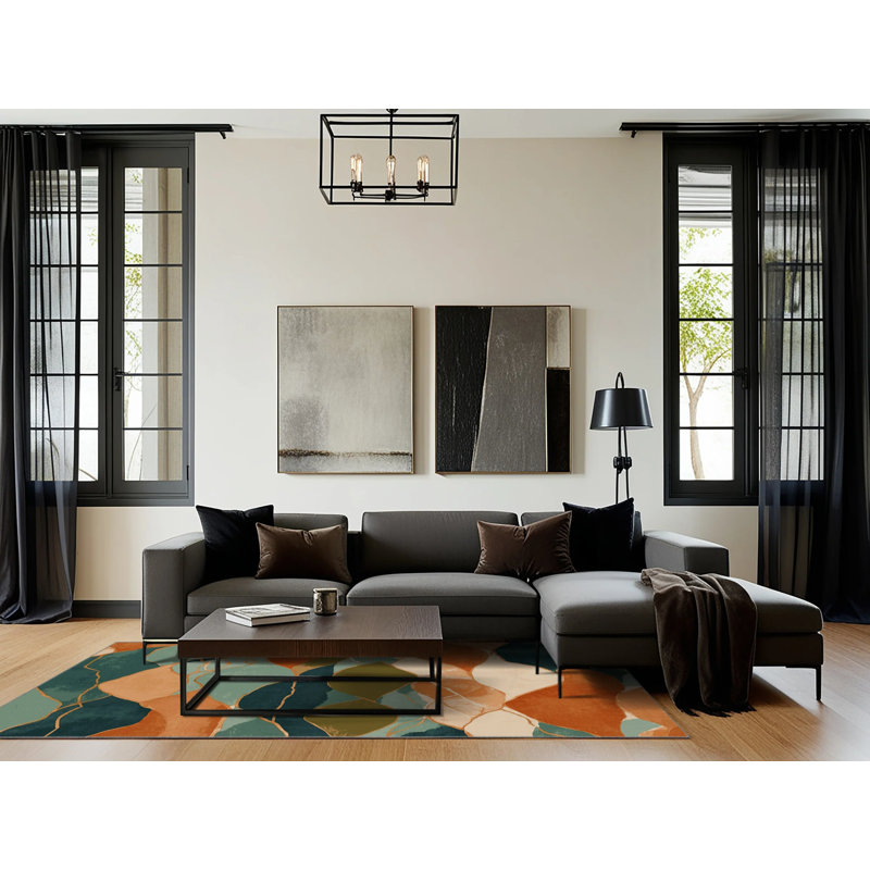 Tapis Mossy Tides, Carré 8 pi