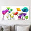 Floral Calm Pop - Wrapped Canvas Print-933597478