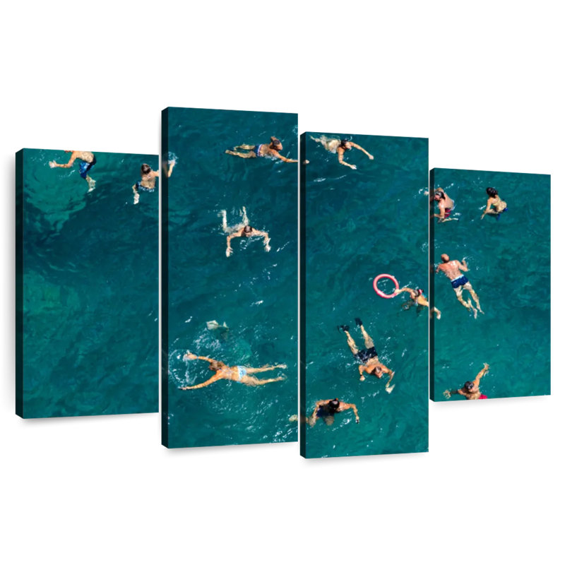 Blue water swim Sireci, H 42 po x l 68 po
