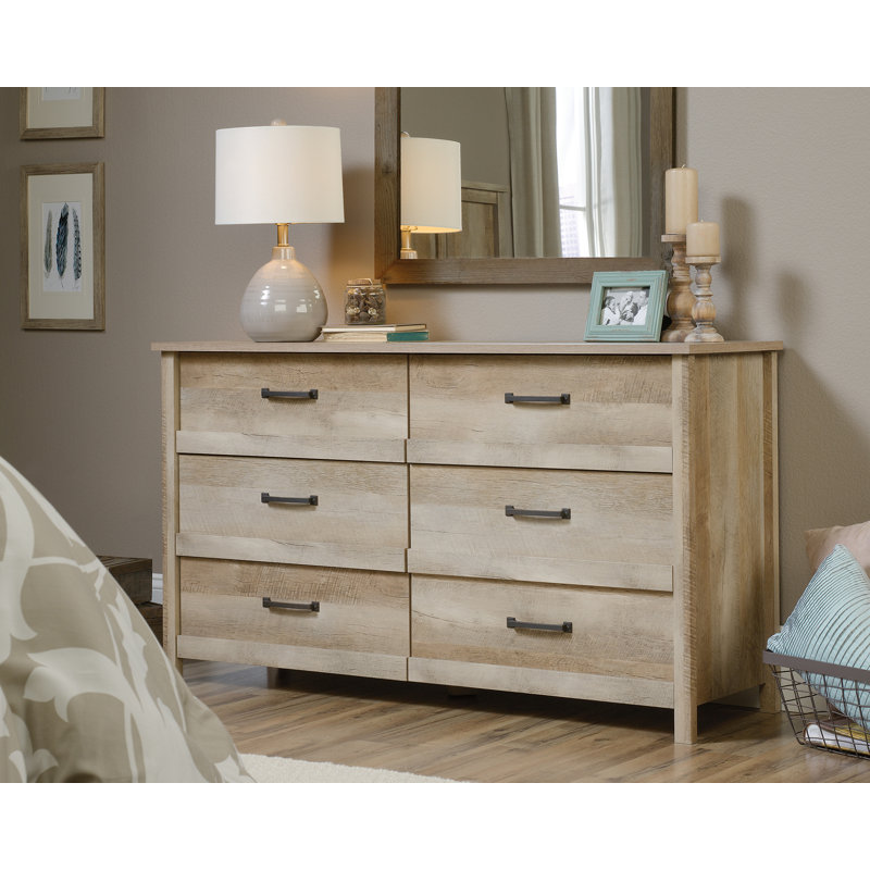 Commode 6 tiroirs Jack Sma, Linteau de chêne