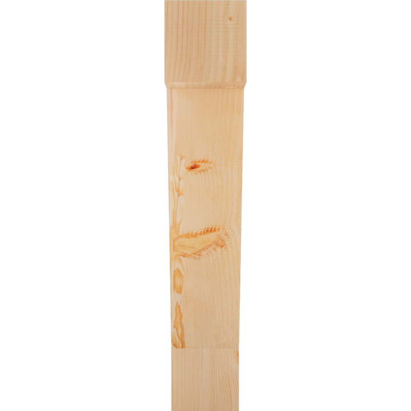 Support de bloc traditionnel l 5 5 po x P 26 po x H 34 po, sapin Douglas, Douglas (lisse), H 34 po x l 5,5 po x P 26 po