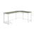 L-Shape Rectangular Computer Desk