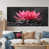 Toile avec cadre flottant noir