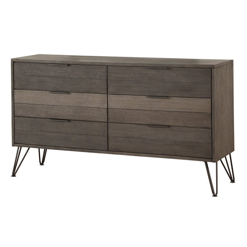 Borman 63'' W 6 - Drawer Dresser