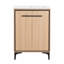 Base de meuble-lavabo 24 po avec lavabo, armoire de rangement avec portes, bois d'ingénierie-1026784091