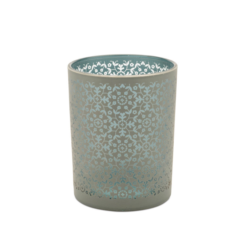 Geometric Patterned Candle Holder