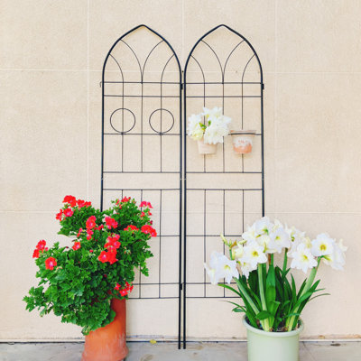 4 Pack Metal Garden Trellis
