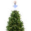 Décoration pour sommet de sapin en fibre optique 12,5 "Magic of Christmas