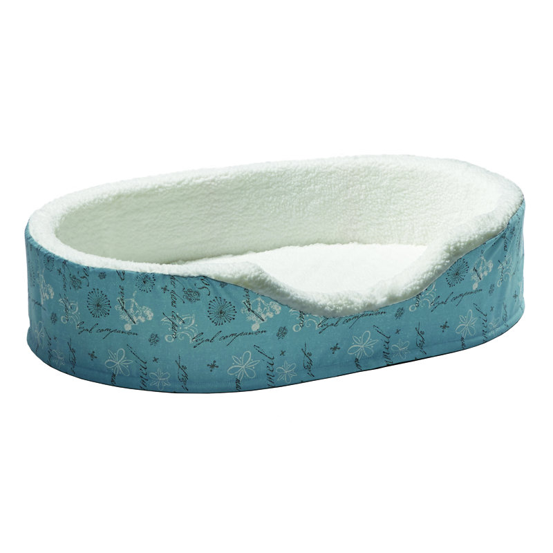 Lit gigogne orthopédique MidTest, Bleu, L 26,25 po x P 23 po x H 8,75 po