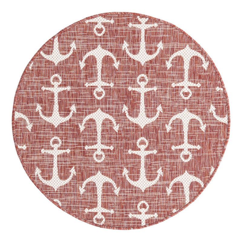 Indoor / Outdoor Rug, Round 3'3"