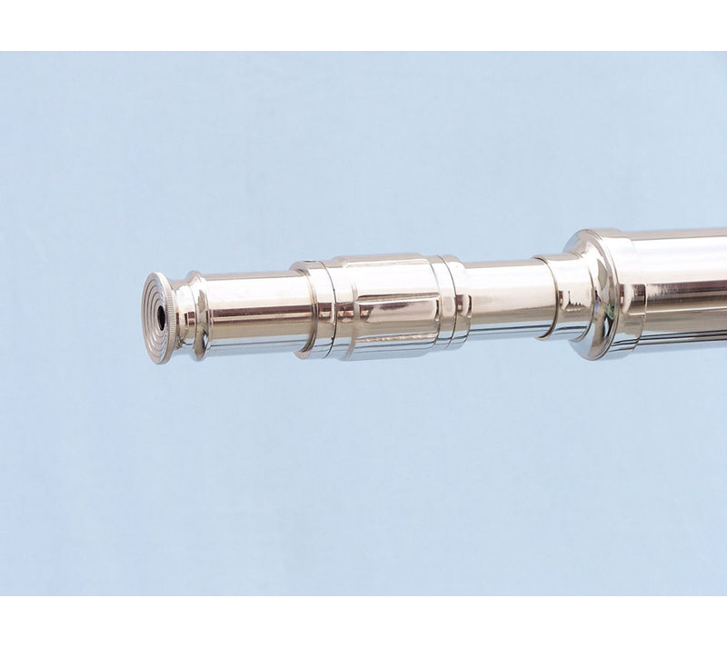 Handmade Copper Decorative Telescope, Chrome