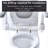 Toilet Safety Rails For Inclusive Safety For All, Adjustable Armrest, Space Saving, Stylish And Durable
