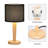 Wood Table Lamp