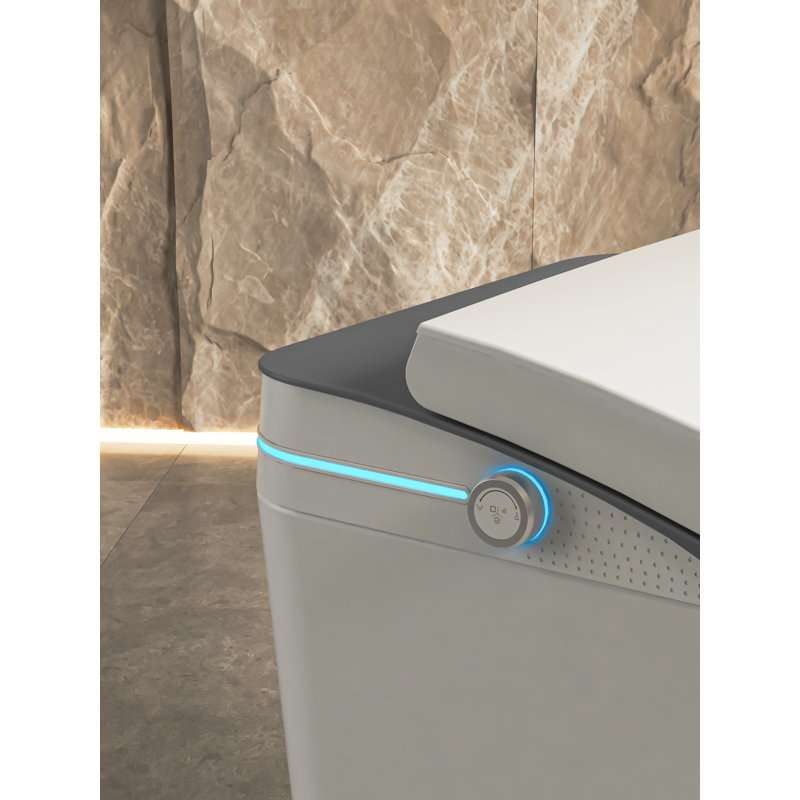 Toilette intelligente une pièce avec télécommande Smart Bidet