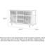 Buffet en bois massif et rotin de style Wabi-sabi-1490872532