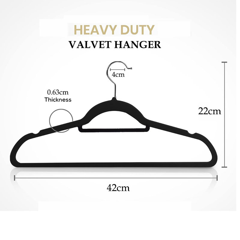Folden Acrylonitrile Butadiene Styrene (ABS) Standard Hanger