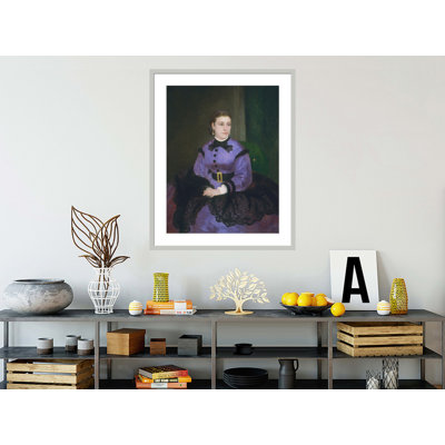 Mademoiselle Sicot par Pierre-Auguste Renoir, impression giclée sur cadre