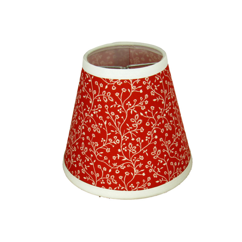 Empire Lamp Shade, 6.25" H x 7" W x 7" D