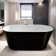 67.1'' x 31.2'' Freestanding Soaking Acrylic Bathtub