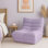 Chaise d'appoint moderne avec coussin haute densité et chaise rembourrée en mousse - siège élégant et confortable pour le salon ou le studio