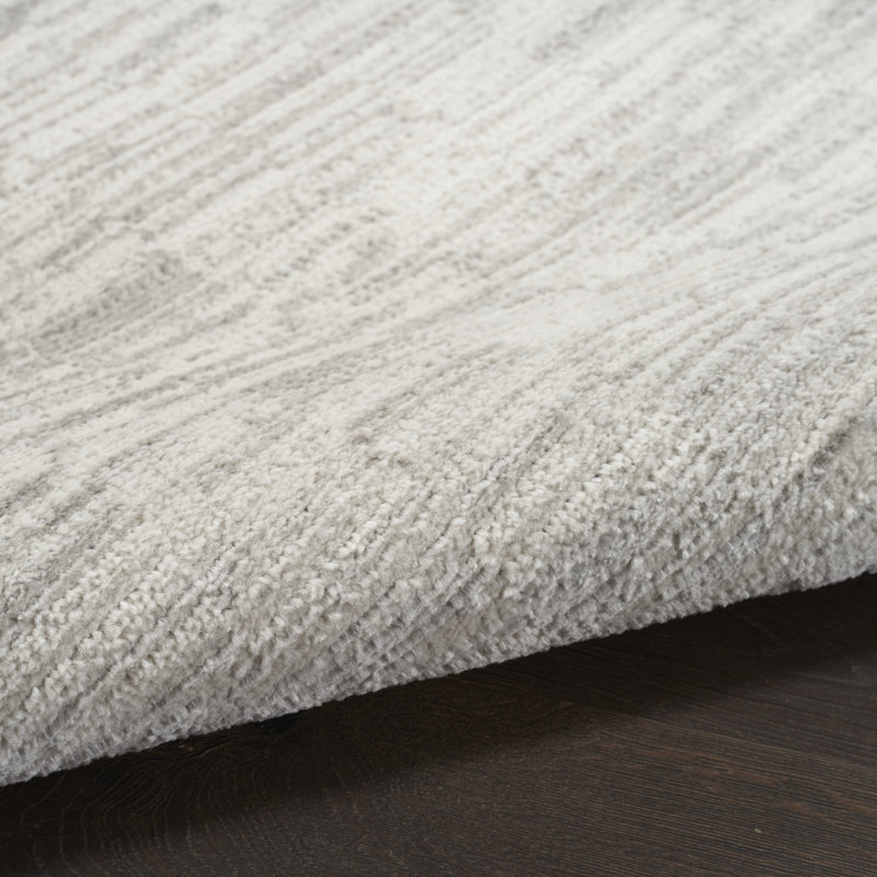 Tapis ivoire gris Calvin Klein, Rectangle 5 pi 3 po x 7 pi 3 po