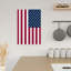 American Flag Vertical Abstract Contemporary Landscape Nature Wall Art Print 1 Piece Wrapped Canvas Wall Art-1393893463