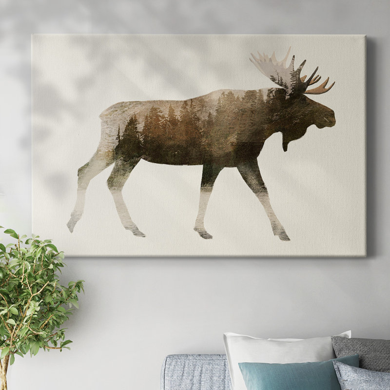 Toile tendue The Wilderness III-Gallery, H 8 po x l 12 po