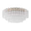 Shaurya 16 Light Aged Brass Flush Mount-2068025906