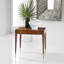 Modern History Solid Wood End Table