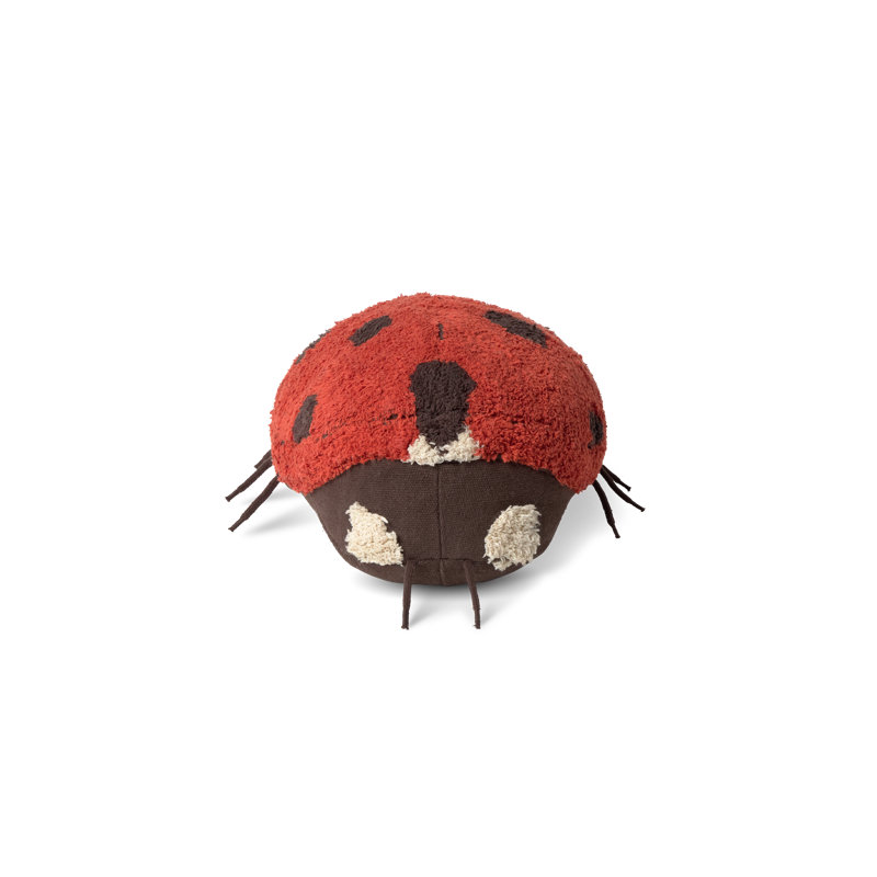Coussin de sol coccinelle Maria