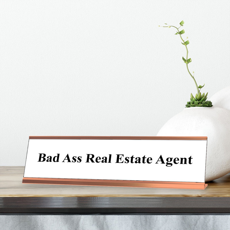 Enseigne de bureau Bad Ass Real Estate