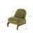 Mid-Century Modern Lounge Chair With Sled Base-2122010544