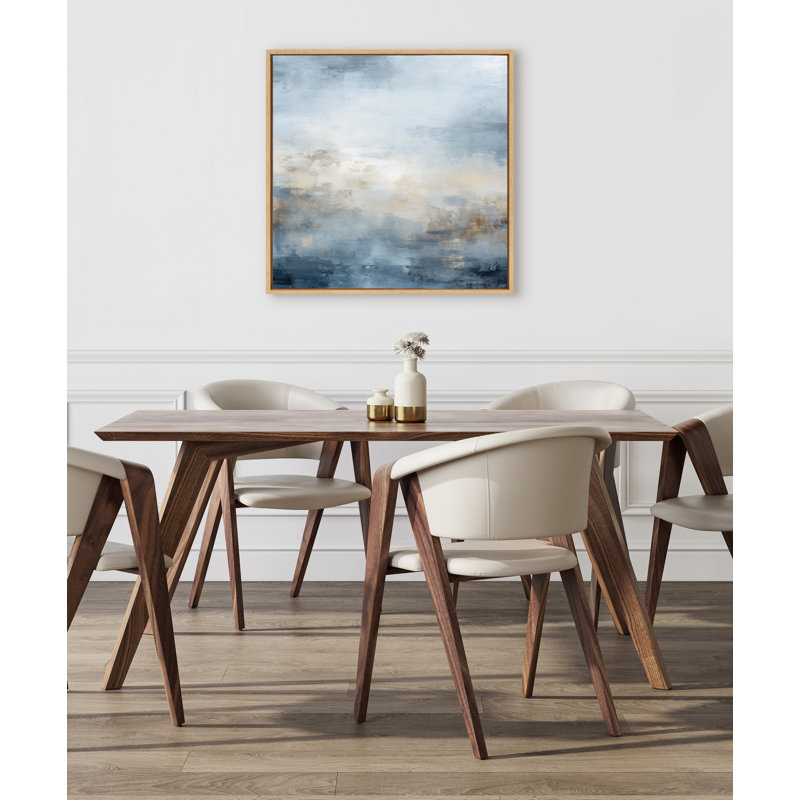 Art abstrait sur toile, paysage abstrait