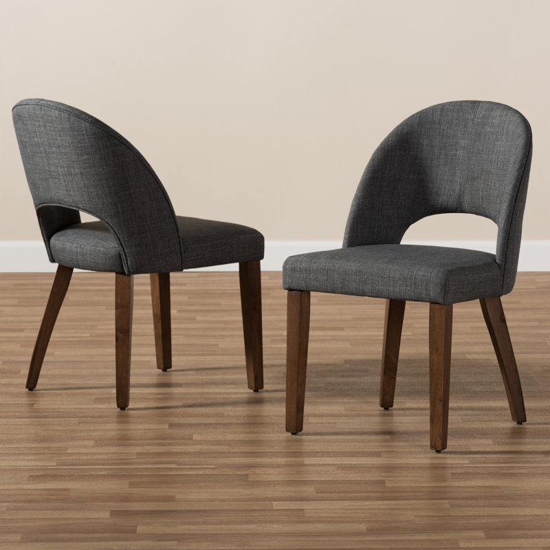 Chaise d'appoint Kingery, Gris foncé