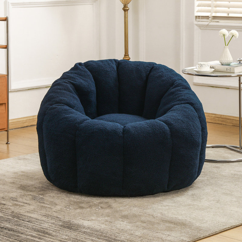 Bean Bag Chairs For Adults, Comfy Beanbag Giant Bean Bag Chair With Spacious Design Bean Bag Couch With Armrest, Large Bean Bag Chair With Memory Foam Filler For Living Room Bedroom