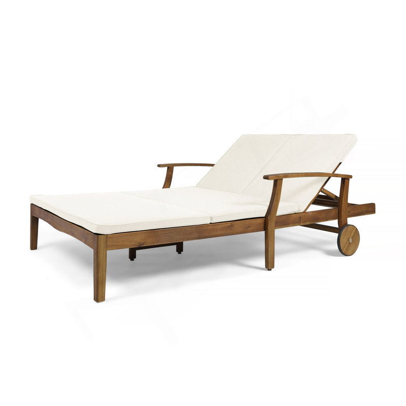 PERLA DOUBLE CHAISE LOUNGE, Cream