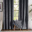 Reede Luxury Crushed Velvet Eyelet Curtains - Fully Lined, Heavy Plush Drapes-1642883418-1691963888