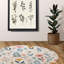 Tapis tressé Warm Garden Blooms-106464243