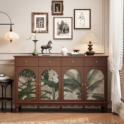 Chinese-style retro minimalist high-end sideboard