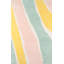 Tapis jaune / vert / rose en laine touffeté à la main Delmar-20383242