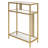 Cortland Glass Top Console Table-558307576-565444375